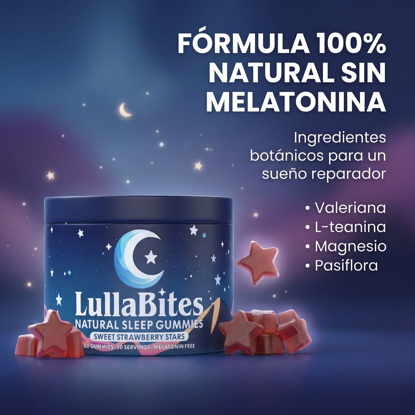 Gomitas Naturales para Dormir Profundo